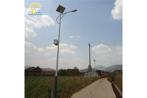 Outdoor Solar Street Light 6M 30W Energy Saving Solar Street Light System Manufacturer Most Popular in Europe and Asia