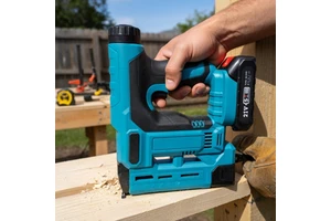 Versatile Industrial 20V Cordless Brad Nailer Electric Nail Gun for Plywood Framing &Commercial Construction