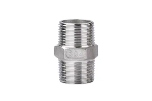 1/2\" -2\" Extension Pipe Fitting With Male Thread NPT/BSP Casting Technique Stainless Steel Nipple Fitting Screw Hex Nipple