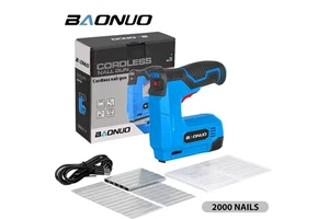 Professional Factory Cordless Lithium Nail Gun Handheld Household Safety Nail Gun Nail Gun With Anti Slip Handle