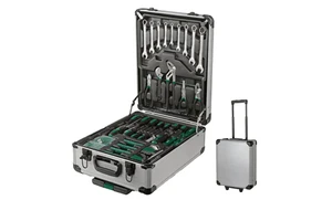 799 Piece Tool Rolling Suitcase Style Hardware Tool Kit Wrench Pliers Screw Driver Hammer Complete Set of Manual Tools Kit