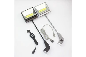 Professional 50W Trade Show Lighting System Portable LED Display Light with Arm E CE/RoHS Certified