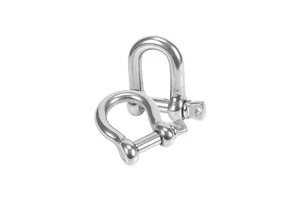 M4 M5 Stainless Steel Shackle Bow Shackle D Shackle With Sliver or Black