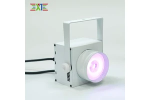 Professional 50W RGBW LED Slim Par Museum Lighting DMX512 Control Ra90 CRI 5600K/3200K Color Temperature IP20 Art Exhibition