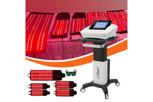 5D Full Body Weight Loss Lipo Pads Red Led Light Contour Light Therapy Body Contouring Slimming Infrared Heat Massage Machine