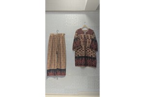 FUSION Digital Coords Set SL00247 Bohemian Style with Three Quarter Sleeves Price 1749!