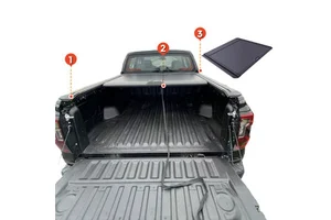 Waterproof Aluminum & Stainless Steel Truck Cover Truck Canopy Pickup Cover for Ford Ranger