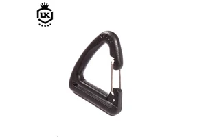 Lanke 38MM Black 1.5Inch Plastic Buckle for Backpack Triangle Plastic Buckles