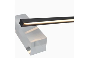 Modern Closet Lighting Solution LED Linear Wardrobe Lamp Installed on Cabinet Side Panel Without Groove Cutting YB1022-25