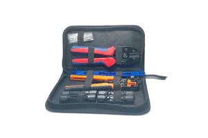 2 5-6 0mm2 Panel PV Cable Wire Stripper Cutter Set Terminal Crimper Wrench Solar Panel Crimping Tool Kit