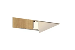 Side Light Aluminum Alloy Ultra-narrow Groove Living Room Ceiling Line Light Wider Z-shaped Shadow Seam Profile 5-Year Warranty