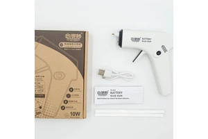 Cordless DIY hot gule gun 10W Portable Lithium Battery Powered Hot Melt Adhesive Heating Gun For Repair Projects