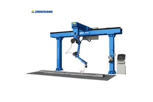 New Automatic Multifunctional Industrial Soldering MIG Welding Robot Workstation 7 Axis 100% Duty Cycle 3 Phase 380V