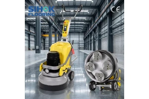 Sihok 380V 7.5KW Multifunctional 27 Inch 4 Heads Planetary Concrete Floor Grinder For Concrete Grinding And Epoxy Polishing