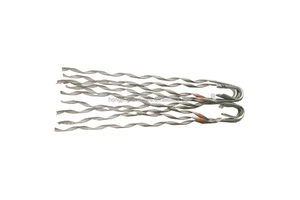 Hongjing Guy Grip Dead End Preformed Hot Dipped Galvanized Steel Tension Clamp with Protection Thimble for Overhead Line System