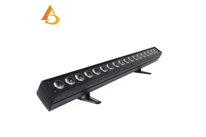 Hot Selling Dmx Wall Washer Light Color Changing Wash Bar 18pcs 18w Linear Wall Washer Light