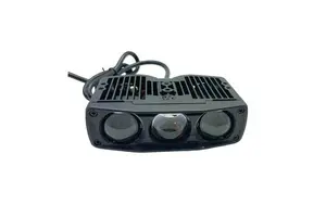 F06N New 3-LED Spotlight Wide Beam High Brightness 6000K White/White Dual Color Reflector Cup 70W 12V Universal Fit Car Light