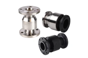 CNC Machining Service Customized Any Model DN Rotary Joint Pipe Rotary Water Oil Gas Hydraulic SS Flange Swivel Rotary Joint