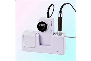 Professional 40000RPM Strong Silent Dynamic Balance Design BrushlessMotor Nail Drill Machine With UV Disinfection Chambe