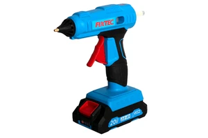 FIXTEC 2.0Ah Li-Ion Battery Cordless Wireless Glue Gun Industrial Hot Glue Gun 20W