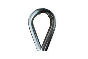 Stainless Steel Wire Rope Thimble Heart Shape Cable Protector Marine Rigging Ferrule for Boat Yacht Shade Sail