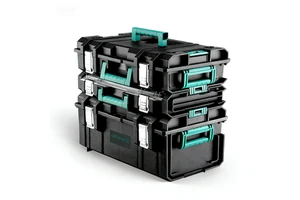 Portable Heavy-Duty Aluminum Mechanic Tool Box Complete Garage Tools Trolley Roller Cabinet Waterproof 19.5kg Capacity JIANGZHE