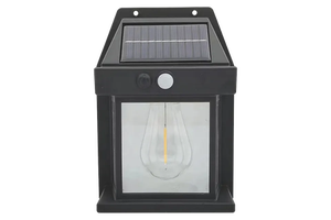 Outdoor LED Minimalist Solar Lights with Motion Sensor Dimmable LED Display Plastic Small Environmental Home Resource