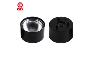 90 IR LED Optical Lens 22mm X 11mm PMMA PC Bracket 90% Transmittance Click Installation Infrared Camera
