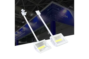 LED Spotlight Display for Trade Shows Long Arm Display Lights for Advertising and Exhibition Lighting
