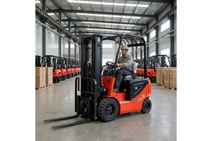 Promotion 1T 1.5T 2T 2.5T 3T 3.5T 4T Mini Portable Compact Standing Type Electric Forklift For Commercial Stacking