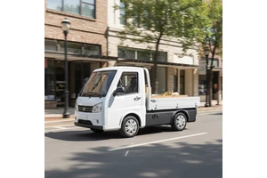 Street-legal and Eligible for Registration Electric Pick up Truck for Urban Delivery