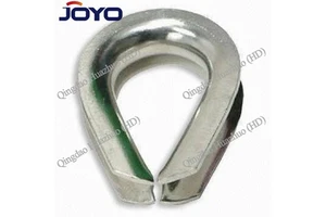 Stainless Steel US Type 3/8" 3/4" 1"wire Rope Stainless Steel Heavy Duty Thimble,ISO9001