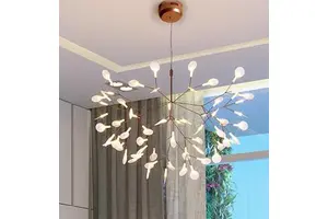 JYLIGHTING Firefly Decoration Postmodern Simple Living Room Lamp Bedroom Creative Circular Led Pastoral Modern Pendant Light