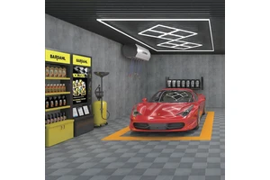Wholesale Honeycomb Car Parking Garage Lights Hex Led Garage Lights Ceiling Hexagon Garage Light for Workshop