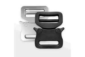 Colored 1inch Buckle With Costom Engraved Logo Metal Buckle For Shoes Bag Accessories Adjustable 25mm Strap Buckle