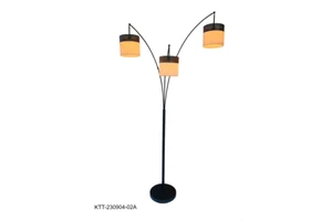 Modern 3 Head Floor Lamp LED Standing Lamp Metal Arc Floor Lamp for Living Room Hotel Decorative Light E27 OEM ODM Vietnam