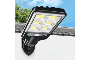 Solar Outdoor LED Garden Wall Light Body Sensing Garden Patio Garage Door Waterproof Security Street Light