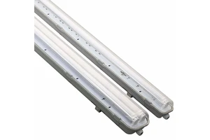 Economical 18W 36W 50W Flicker Free Tri-proof Lamp IP66 IK08 LED Linear Batten Light