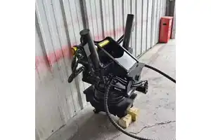 Rotating quick-change connector - 360° unlimited rotation - continuous rotation without touching or blocking the pipe