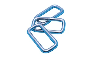 2026 Best Selling Hardware Metal Strap Sliding Buckle Women's Bag Square Loop Buckle Adjustable Buckle