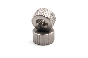ODM Custom Industrial M5 Round Knurled M2-M6 Galvanized Nickel Plated Durable Stainless Steel High Knobs Flange Lock Thumb Nuts