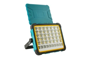 Dual solar panels Waterproof Portable Floodlight LED Outdoor Ultra-bright Camping Light Home Emergency Lighting