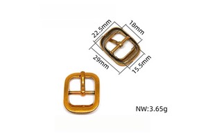 Factory Wholesale Small Zinc Alloy Pin Buckle Metal Buckle Custom Belt Buckle for Strap Webbing