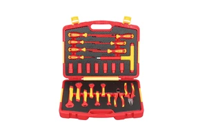 24PCS High Quality SKY HAMMER TC-24 OEM 3-Year Warranty Multifunctional Insulated Hand Tool Set VDE Insulated Electrical Tools
