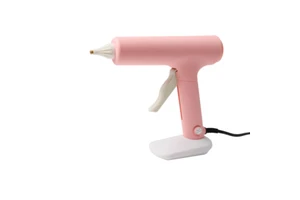 Electric 100W-150W DIY Adjustable Temperature Hot Melt Glue Gun with Copper Nozzle and Plastic Construction 11mm Glue Stick