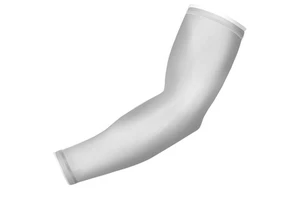 Wholesale Solid Blank White Breathable Sports Kids Youth Adults Arm Sleeves