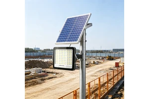 High Power 200W Solar Led Flood Light Outdoor Waterproof With Remote Control for Construction Site and Garden