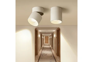 Open-fitting Adjustable Angle Net-red Rainbow Hill Non-opening E27 IP65 Spotlight Living Room Home Wash Wall Corridor Downlight