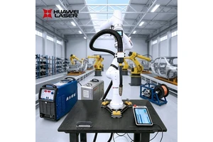 Automatic Collaborative Robot Welding Machine 919mm Reach MIG Welding Carbon Steel Rack Fabrication