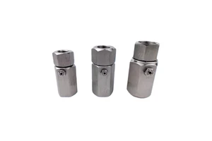 Double External Thread High Pressure Straight Hydraulic Rotary Joint 360-Degree Universal Joint Pipe Winder Logging Machine Oil